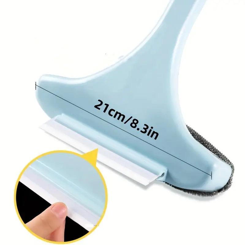 1pc 2-in-1 Removable Window Cleaning Brush